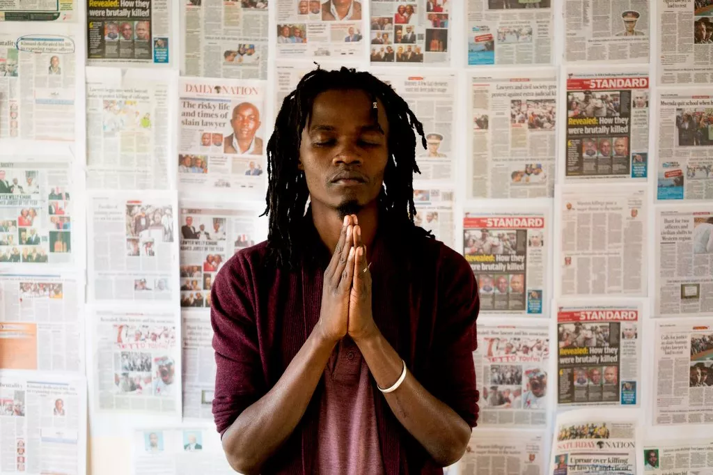 Juliani, a prominent Kenyan musical activist