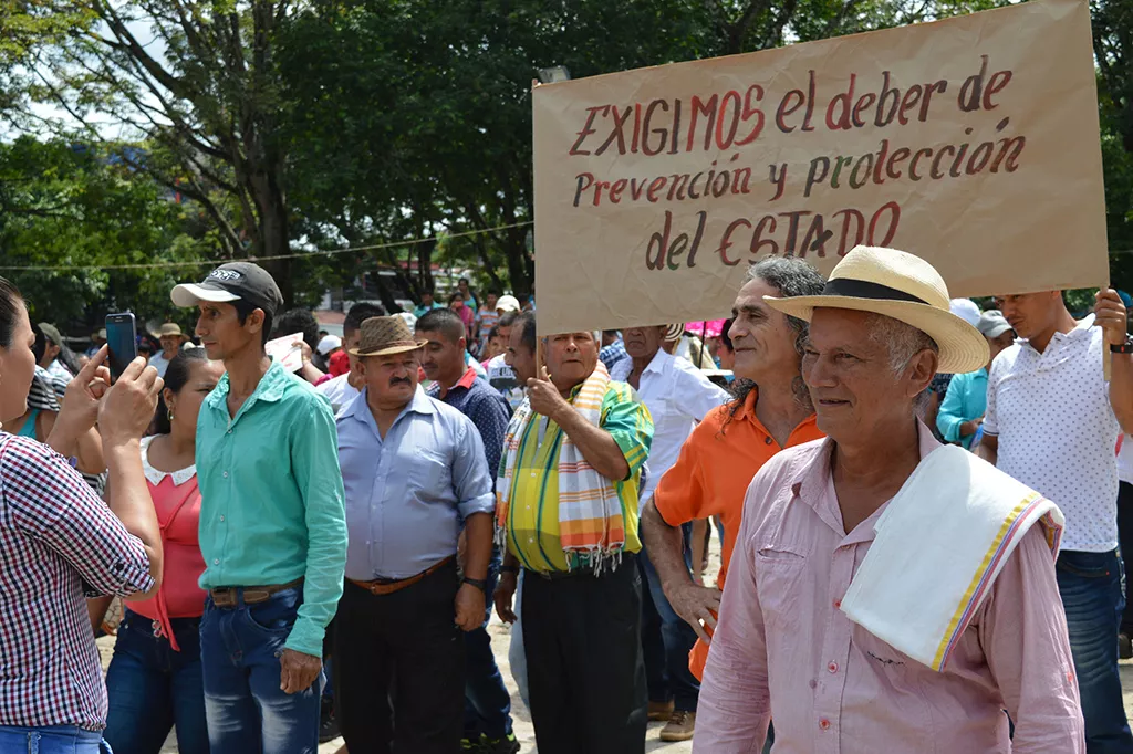 March for Peace in San Vicente del Caguán (Caquetá)