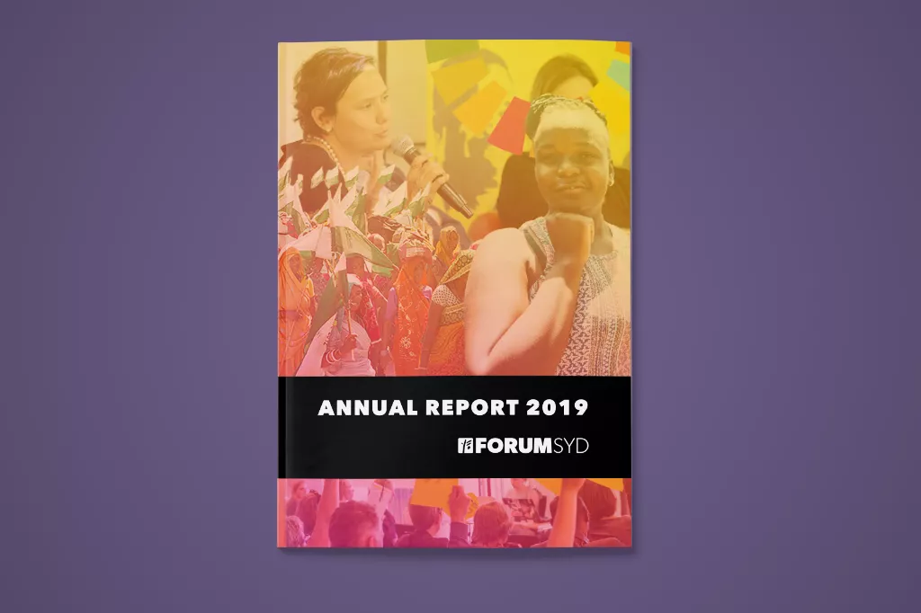 Cover page of Forum Syds Annual Report 2019