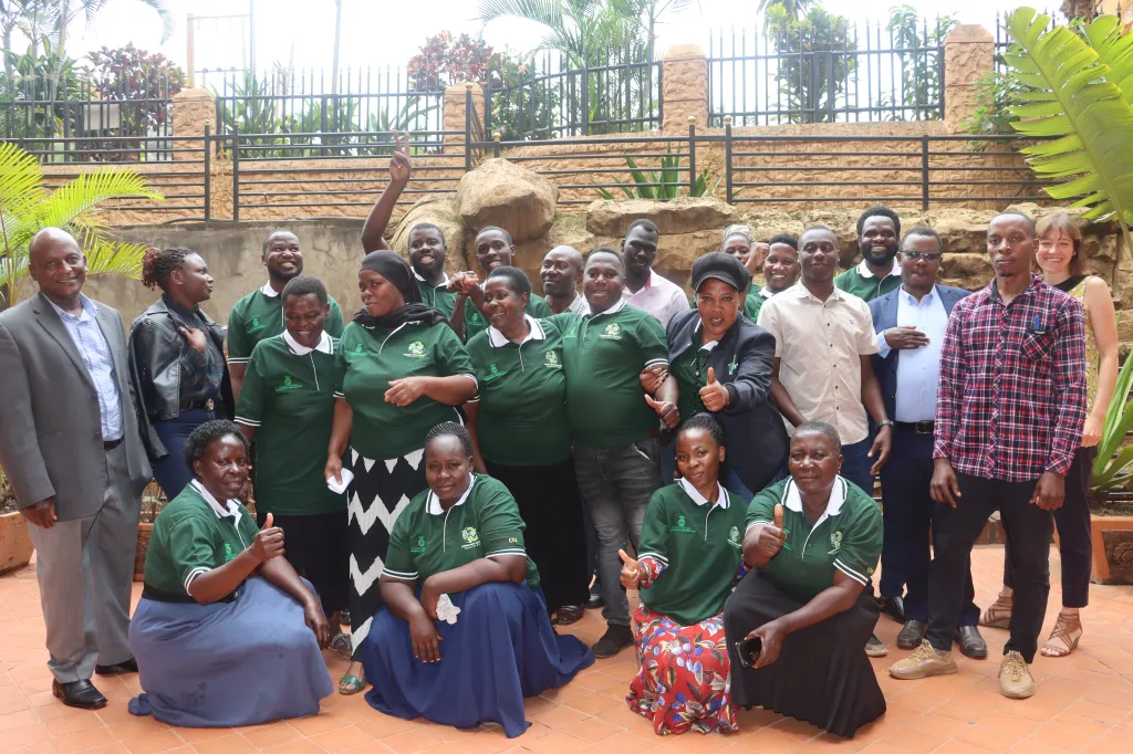 Paid to Poop stakeholders during a stakeholder meeting in Kampala, June 2023.