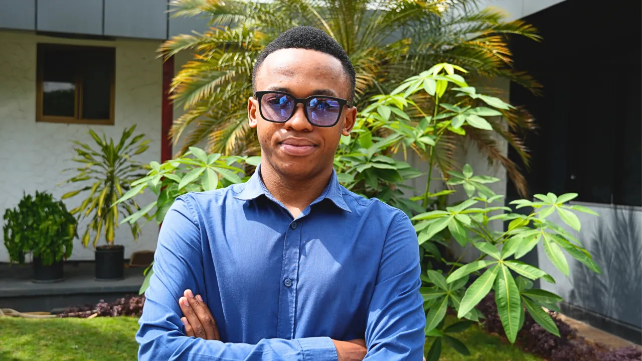 Figure 1: Joel Msuya, National Youth Representative, CHADEMA party- Tanzania.