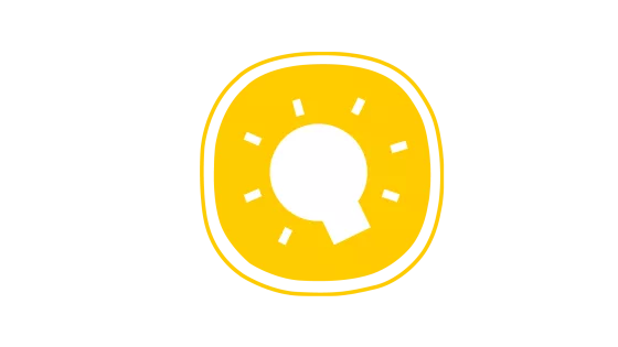 Projektstöd gul ikon
