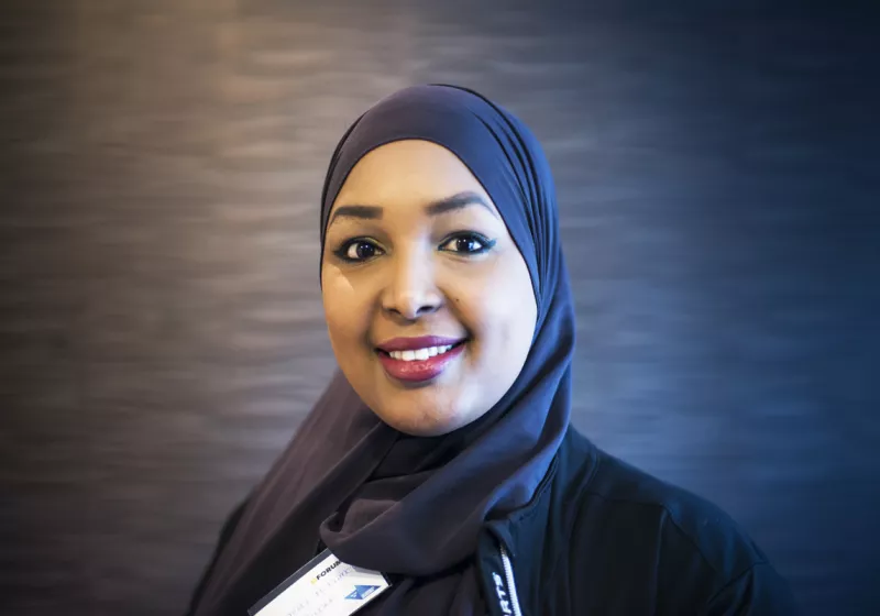 Samira Mohammad is first to produce cheese in Somalia. Miniatyr