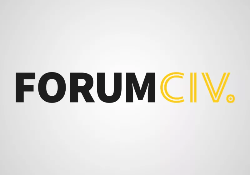 ForumCiv logo grey Miniatyr