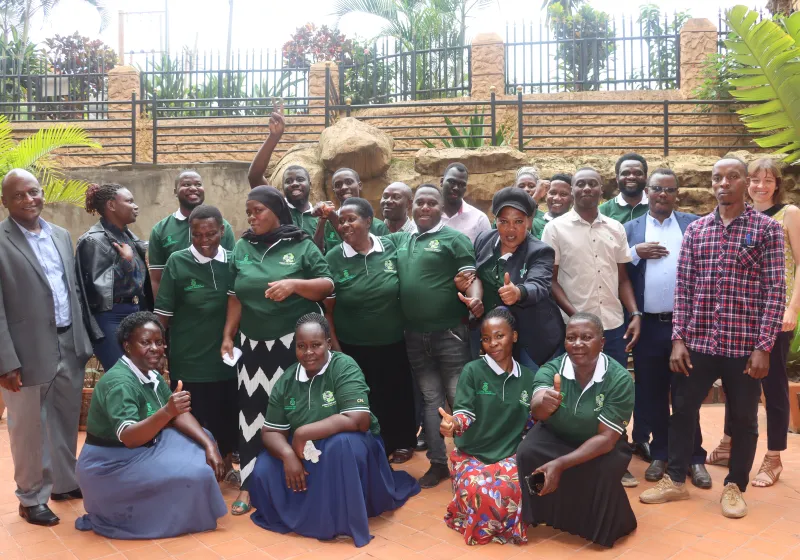 Paid to Poop stakeholders during a stakeholder meeting in Kampala, June 2023.